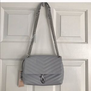 Rebecca Minkoff Ice Gray Quilted Bag